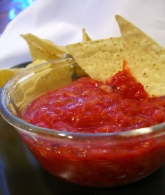 Special salsa for the day